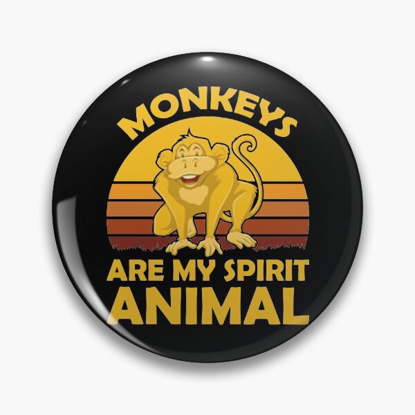 Item preview, Monkeys Are My Spirit Animal designed and sold by sesa10.