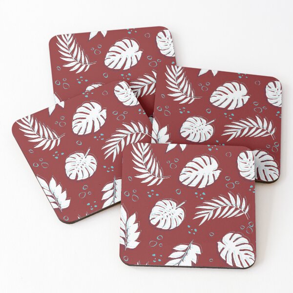 Item preview, red and blue palms designed and sold by minkfloyd.