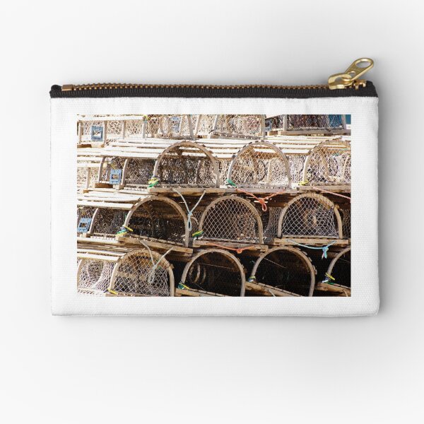 Lobster Pot Art Zipper Pouch