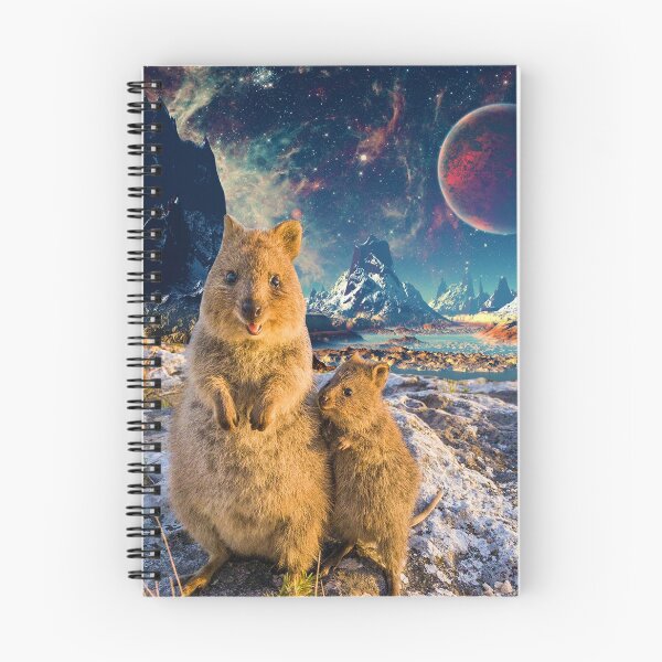 Item preview, Happy Quokka Trip to Space designed and sold by Go Logo Designs.