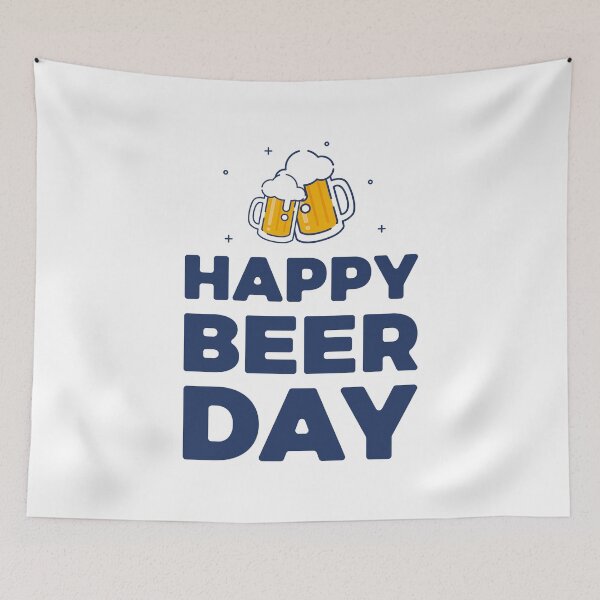 Item preview, Happy International Beer day designed and sold by AbraFero.