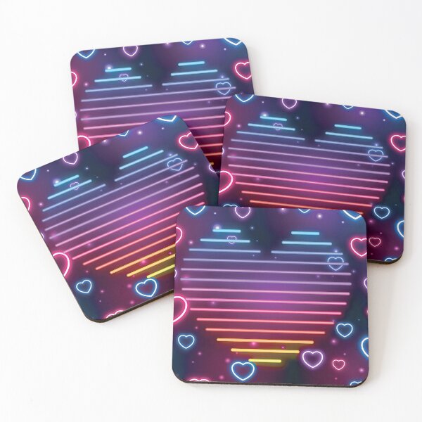 Item preview, Neon Hearts designed and sold by LisaG3.