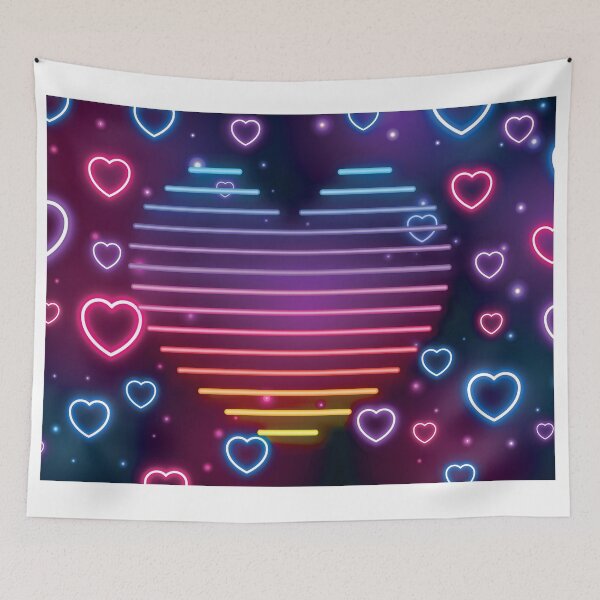 Item preview, Neon Hearts designed and sold by LisaG3.