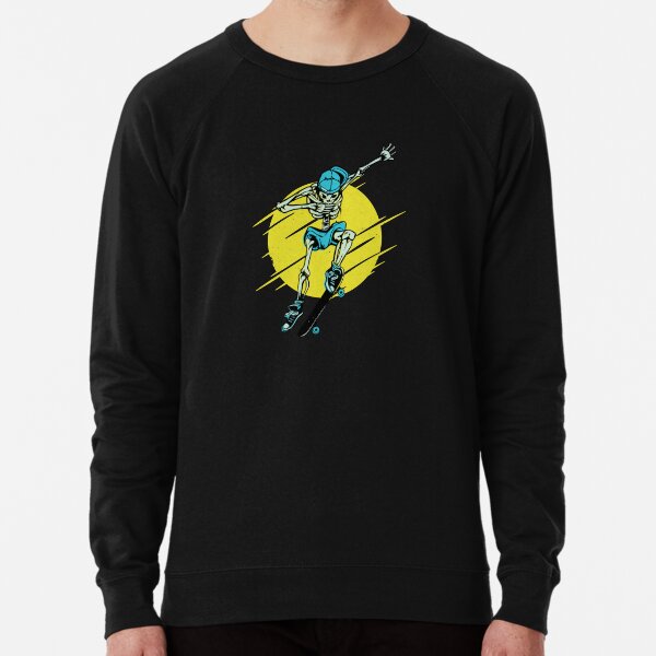 skeletons skateboarding sweatshirt