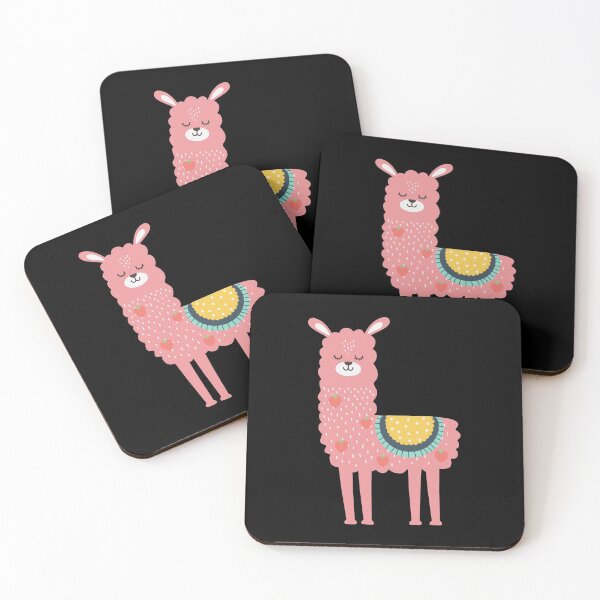 Item preview, Strawberry Llama - Cute Pink Llama designed and sold by m95sim.
