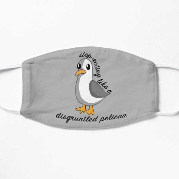 disgruntled pelican Mask