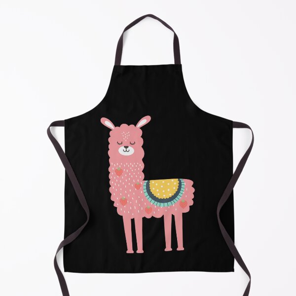 Item preview, Strawberry Llama - Cute Pink Llama designed and sold by m95sim.