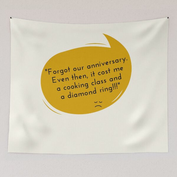 Item preview, Relationship Goals - Funny Husband Forgot Anniversary designed and sold by iamwowie.