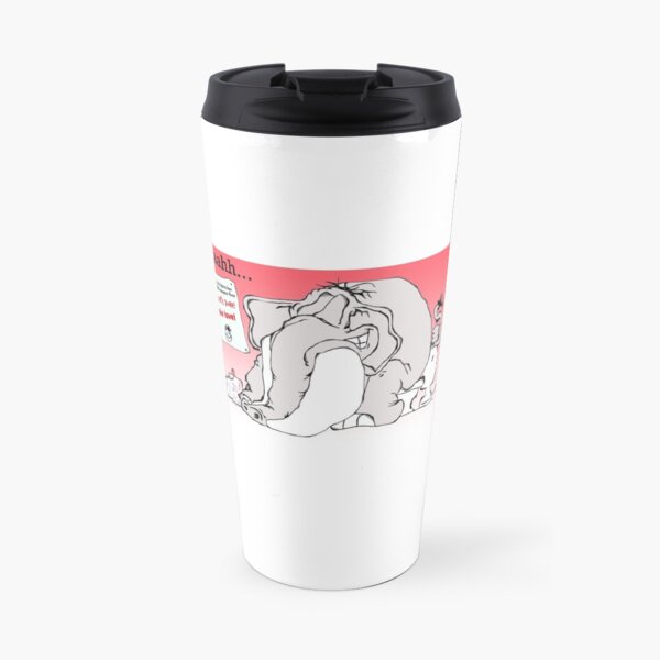 Få saker gjorda och sprid kärlek Travel Mug