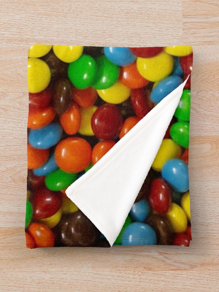 Alternate view of M&Ms Throw Blanket