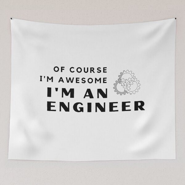 Item preview, Of Course I'm Awesome, I'm An Engineer designed and sold by nincee.
