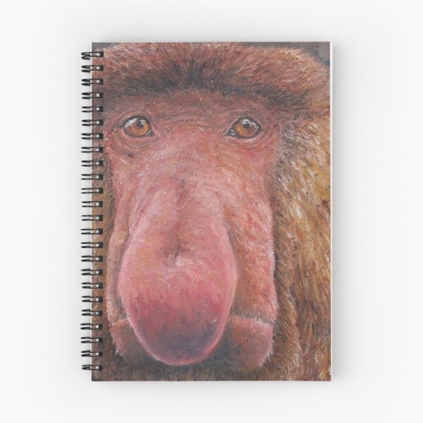 Item preview, Proboscis Monkey (Nasalis larvatus) designed and sold by elinjohnsen.