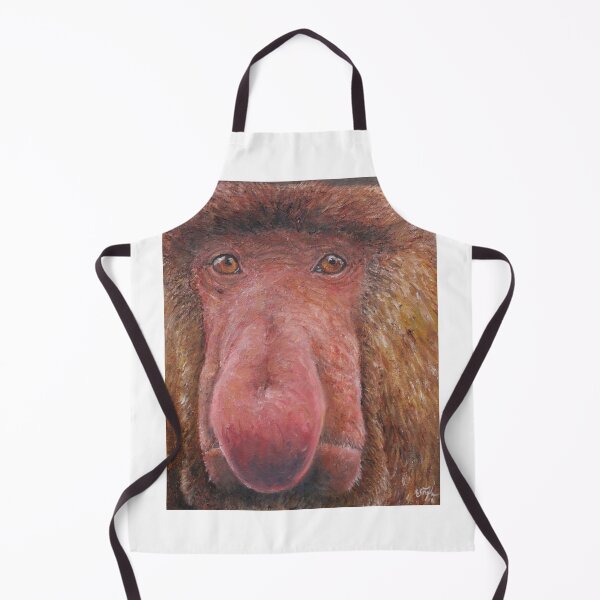 Item preview, Proboscis Monkey (Nasalis larvatus) designed and sold by elinjohnsen.