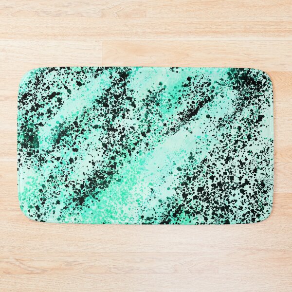 Item preview, Turquoise Watercolor Splashes designed and sold by eidrood.