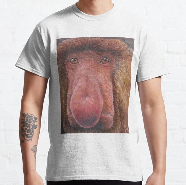 Proboscis Monkey (Nasalis larvatus) Classic T-Shirt