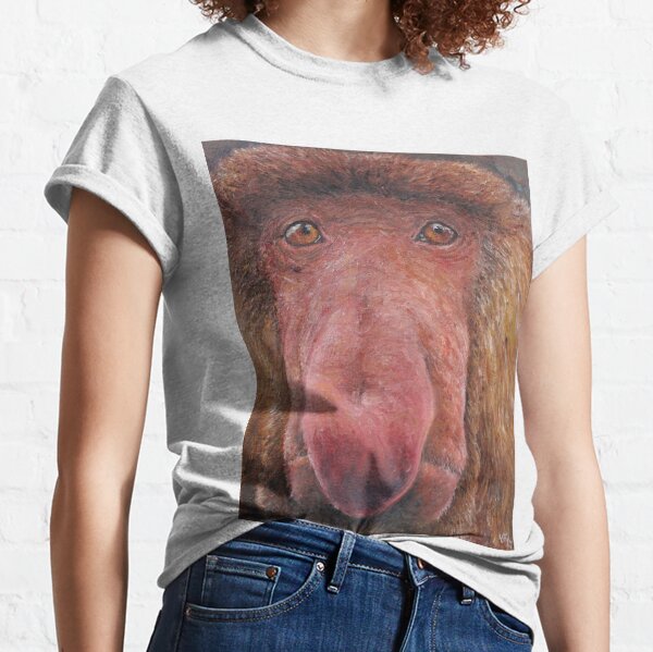 Proboscis Monkey (Nasalis larvatus) Classic T-Shirt