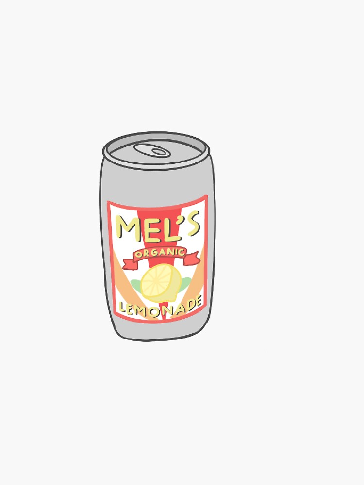 "Mel's Lemonade" Sticker for Sale by itsnotliv Redbubble