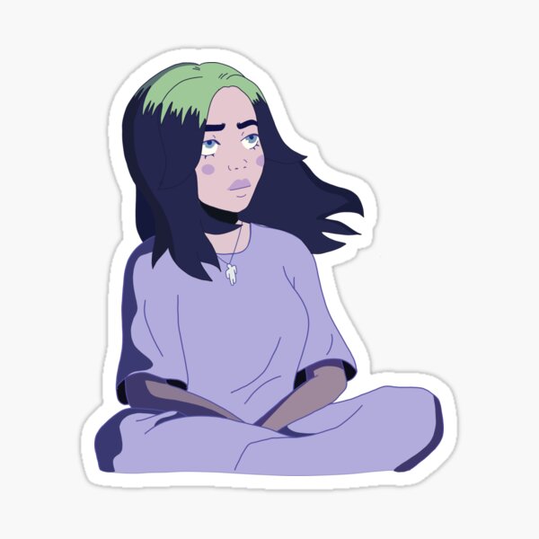 Billie Eilish My Future Glossy Sticker