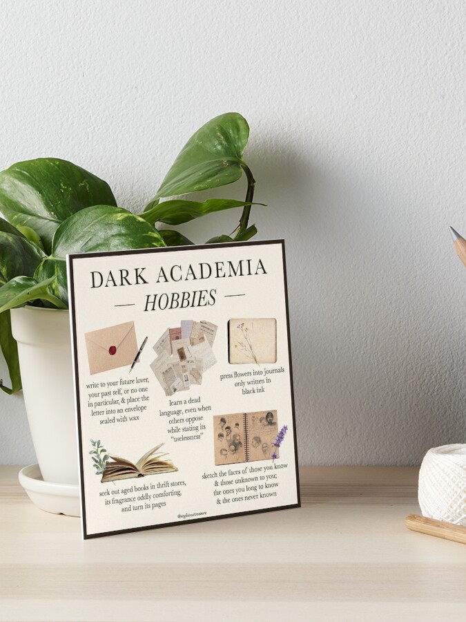 Book page wall decor question : r/DarkAcademia