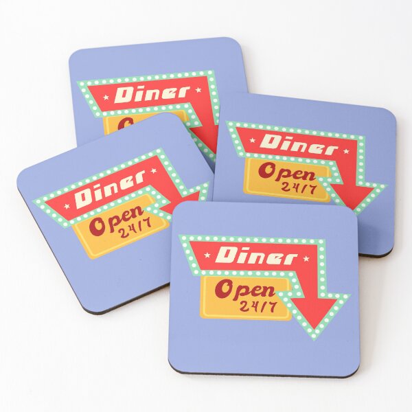 Item preview, Retro Diner sign. Vintage diner designed and sold by DiscoDaisyy.