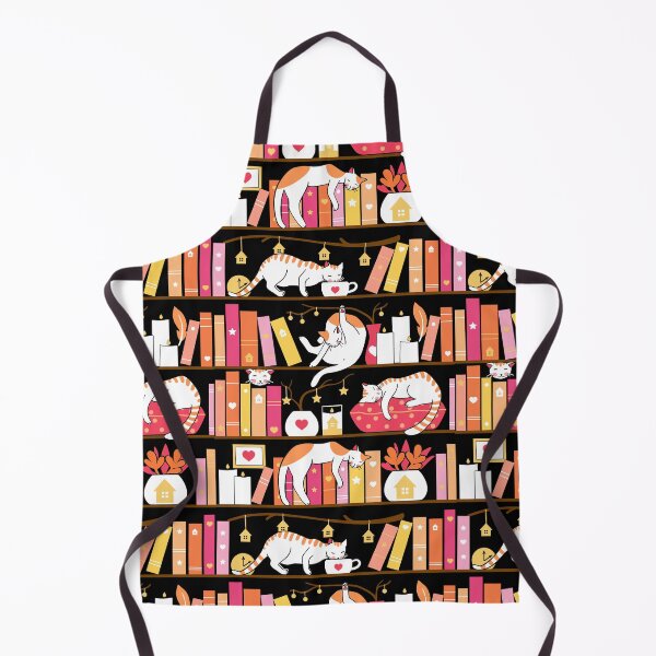 Item preview, Library cats - rose pink designed and sold by Elenanaylor.