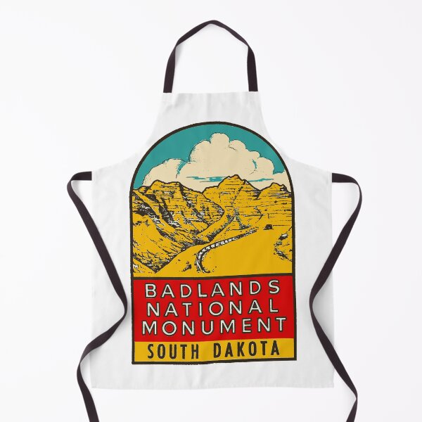 Artikelvorschau, Vintage Badlands Aufkleber entworfen und verkauft von Decal Mania.