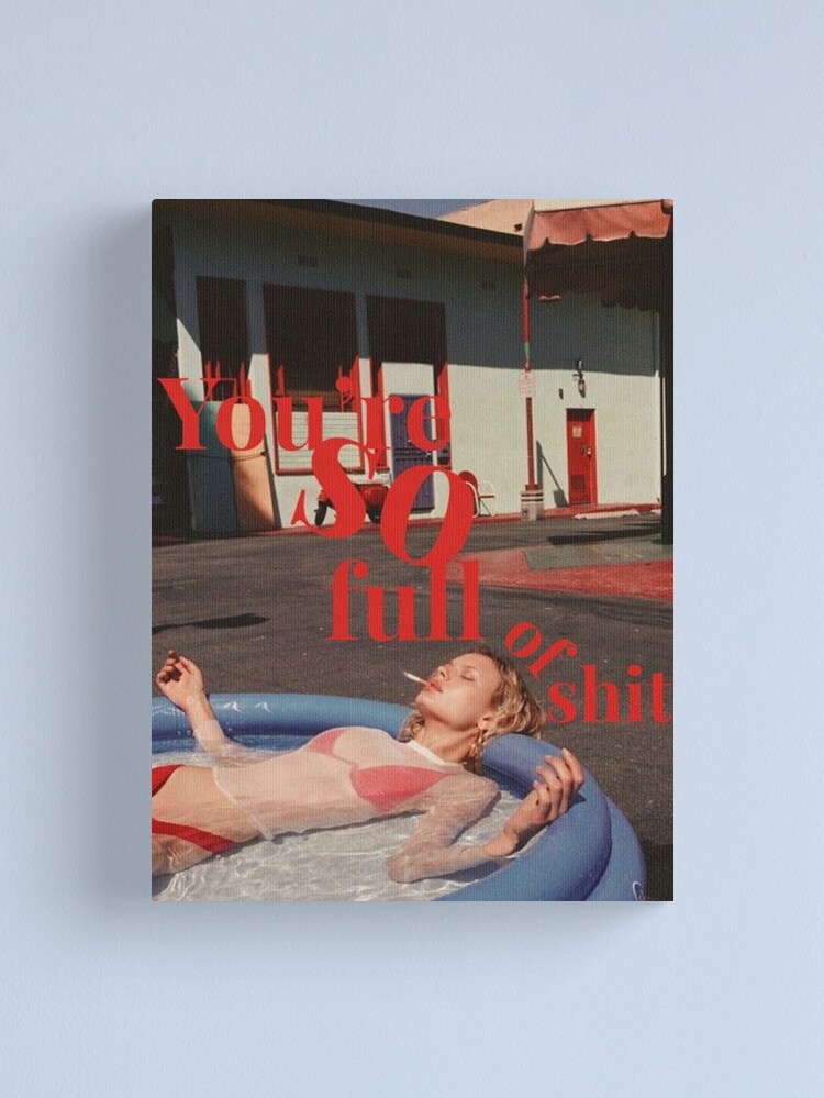 Alternate view of FULL MOOD Canvas Print