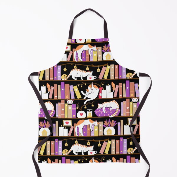 Item preview, Library cats - dreamy violet designed and sold by Elenanaylor.