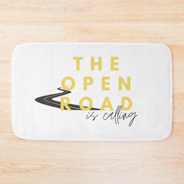 Item preview, The Open Road is Calling designed and sold by wellsaidsir.
