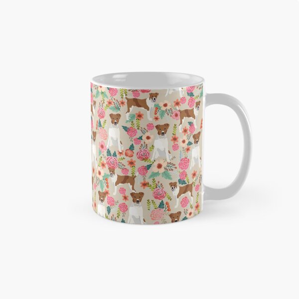 Item preview, plummer terrier dogs floral pattern - vintage florals, doggo, plummer terrier  designed and sold by PetFriendly.