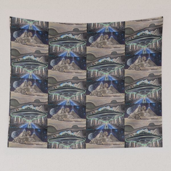 Item preview, Underneath the Sphinx designed and sold by redmaidenart.
