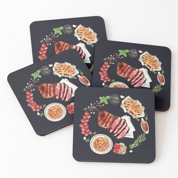 Item preview, Rustic Steak, Fries and Pasta designed and sold by Alicia Chee.