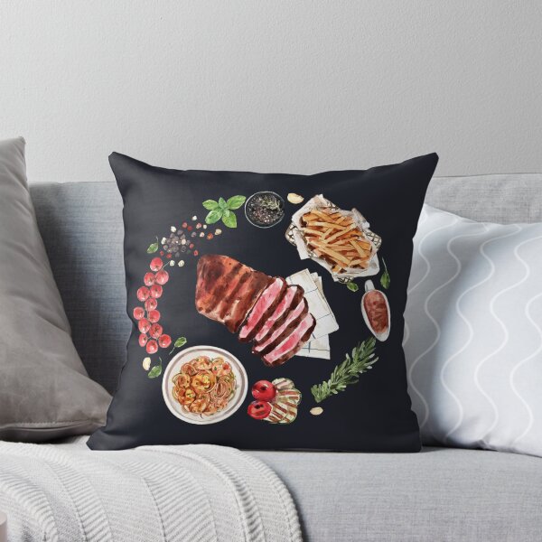 Item preview, Rustic Steak, Fries and Pasta designed and sold by Alicia Chee.