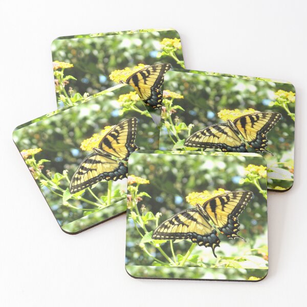 Item preview, Yellow Swallowtail Butterfly Art designed and sold by Nature's Fancy.