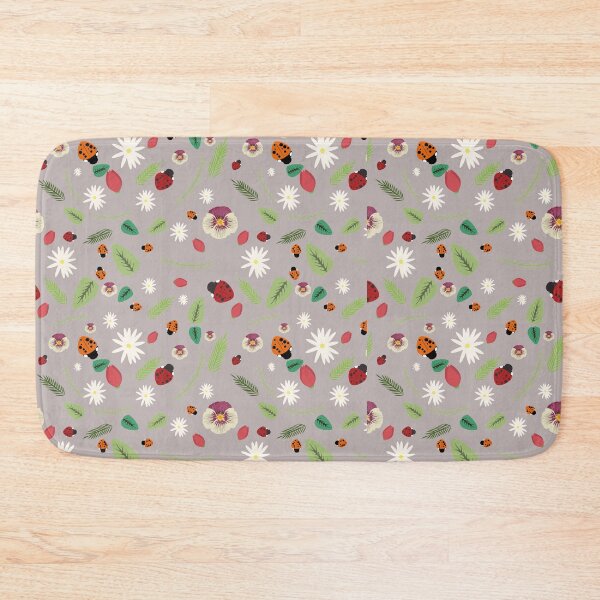 Item preview, wonderful flying animals and flowers pattern designed and sold by rockkat.