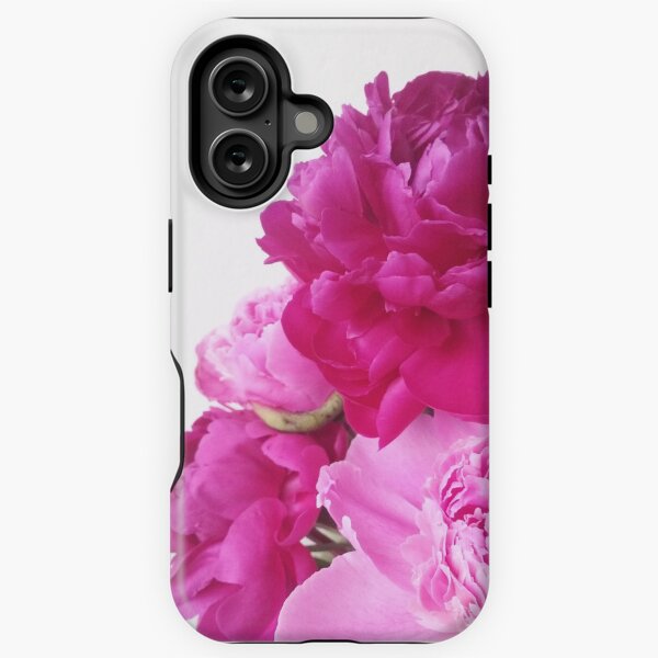 Item preview, Pink peonies in full bloom designed and sold by Wabi Tabby.