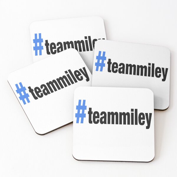 Item preview, HASHTAG #TEAMMILEY - Miley Cyrus Fans Slim Fit designed and sold by lehoansmh.