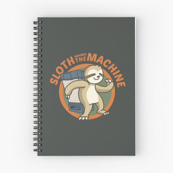 Item preview, Sloth Against The Machine designed and sold by amalonzoart.