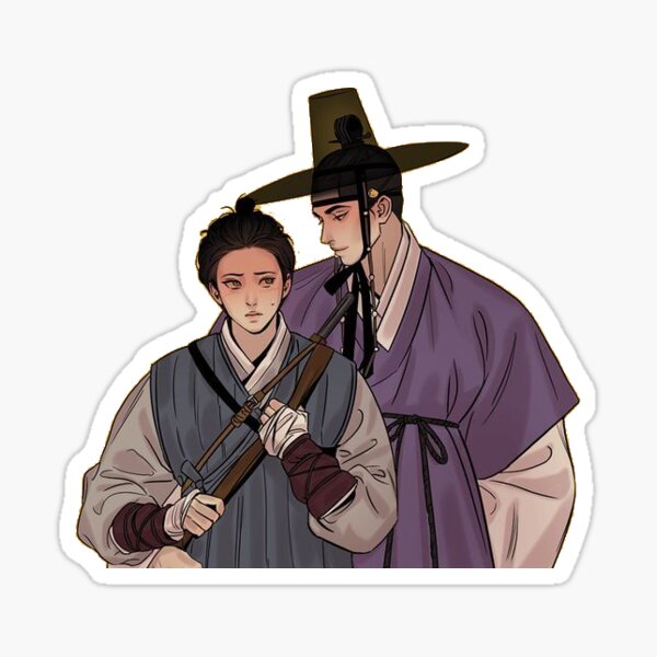 Painter of the Night - Seung Ho and Na Kyum Sticker