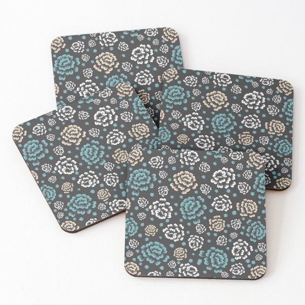 Item preview, simple peonies designed and sold by rysunki-malunki.