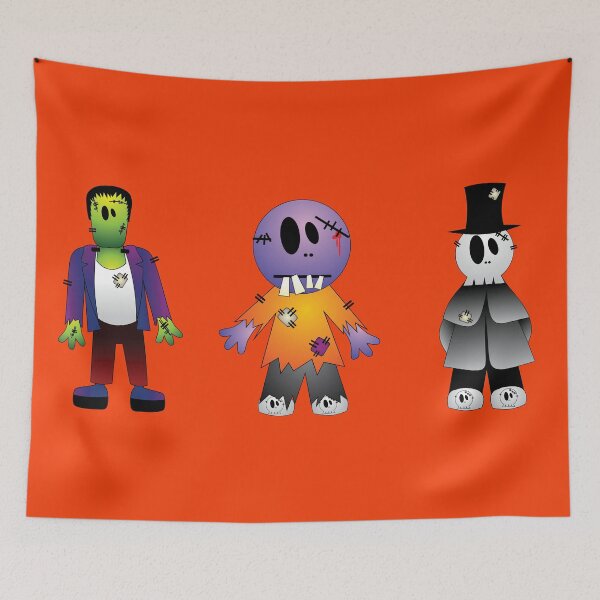 Item preview, Three Monsters designed and sold by dcohea.