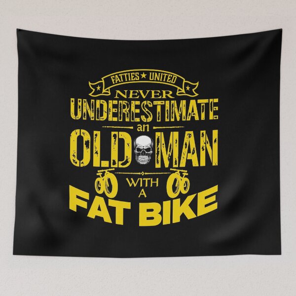 Item preview, Fatties United - Never Underestimate Old Man designed and sold by bjcoving.