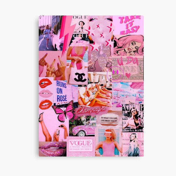 Pink Vibes Canvas Print