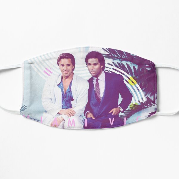 Miami Vice /// Design vintage Masque taille M/L