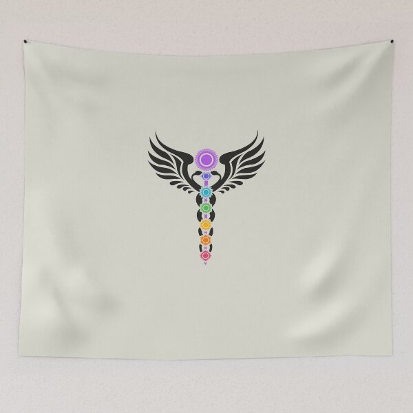 Item preview, Caduceus, Kundalini, 7 Chakras, Spirituality, Symbol, Health designed and sold by nitty-gritty.