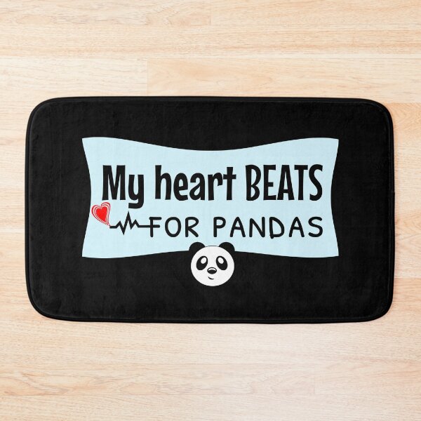 Item preview, My Heart Beats For Pandas designed and sold by DeliriousSteve.