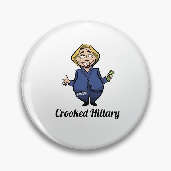 Item preview, Crooked Hillary designed and sold by NewADesigns.
