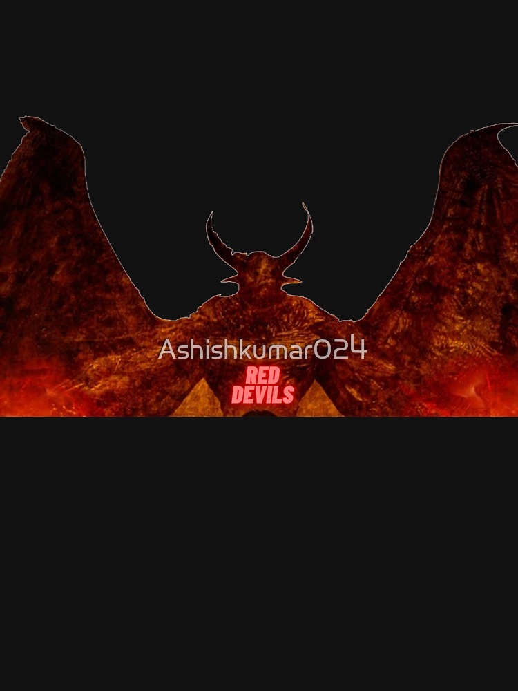 Aperçu 6 sur 6. Sweat à capuche oversize premium avec l'œuvre diables Rouges créée et vendue par Ashishkumar024.