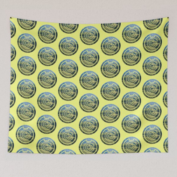 Item preview, Geometric circle Shape Landscape inside the shape designed and sold by Designhub1000.
