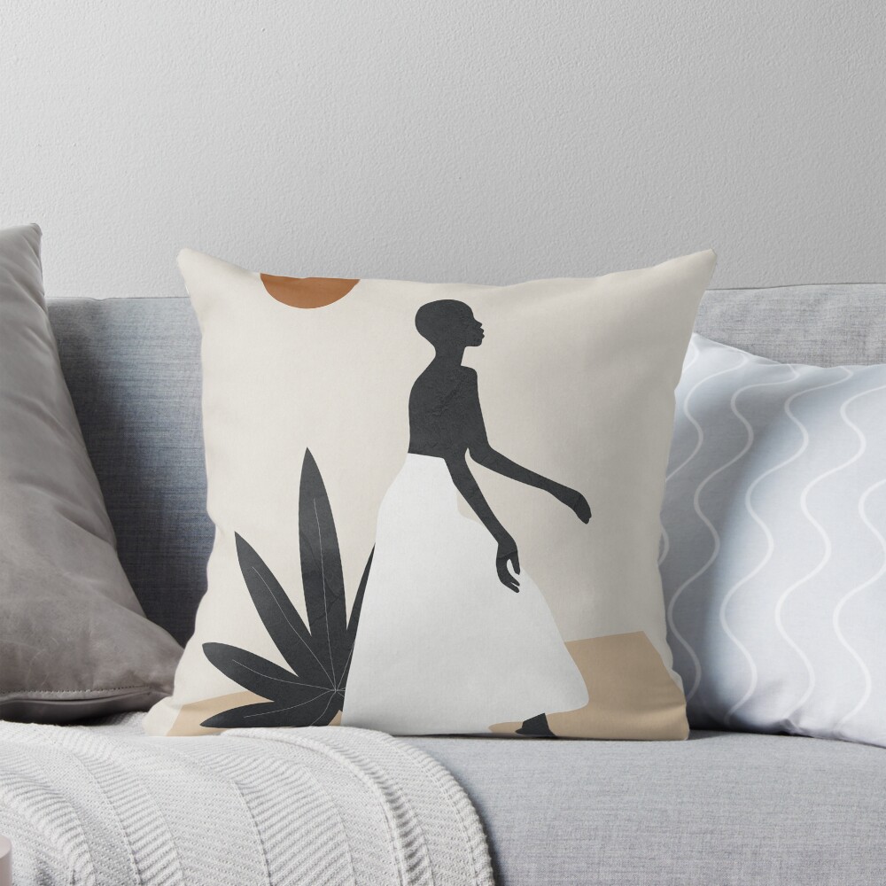 Item preview, Throw Pillow designed and sold by ThingDesign.